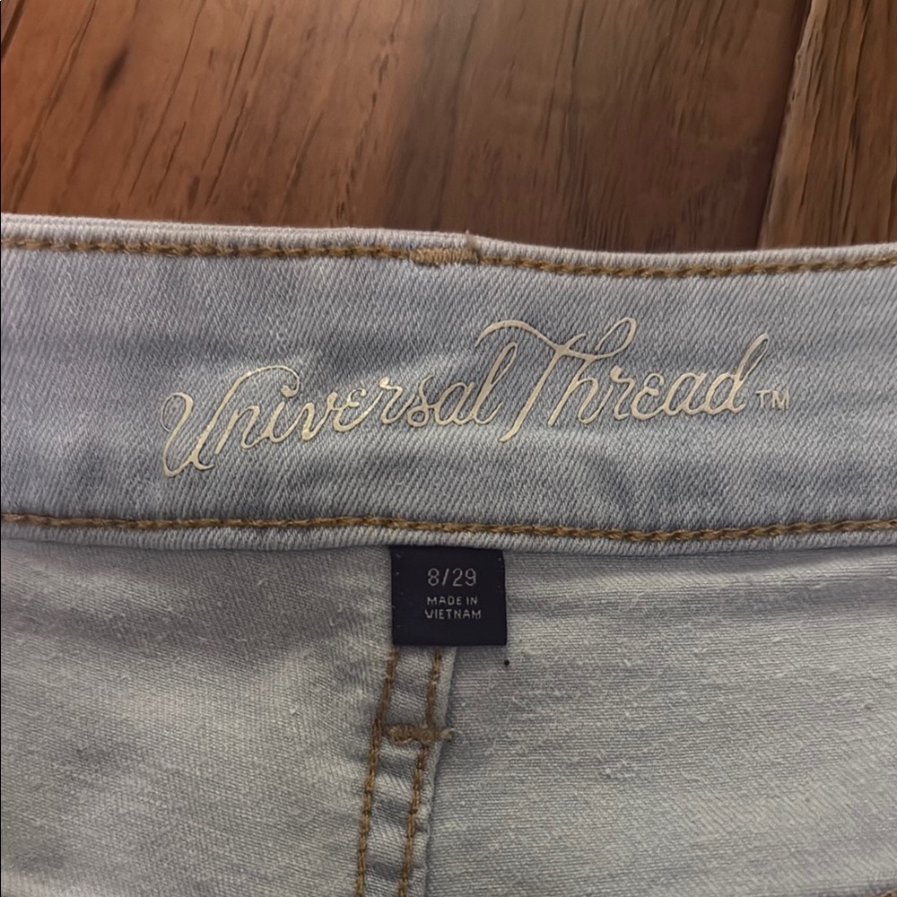 Universal Thread Women's Light Blue Jean Short